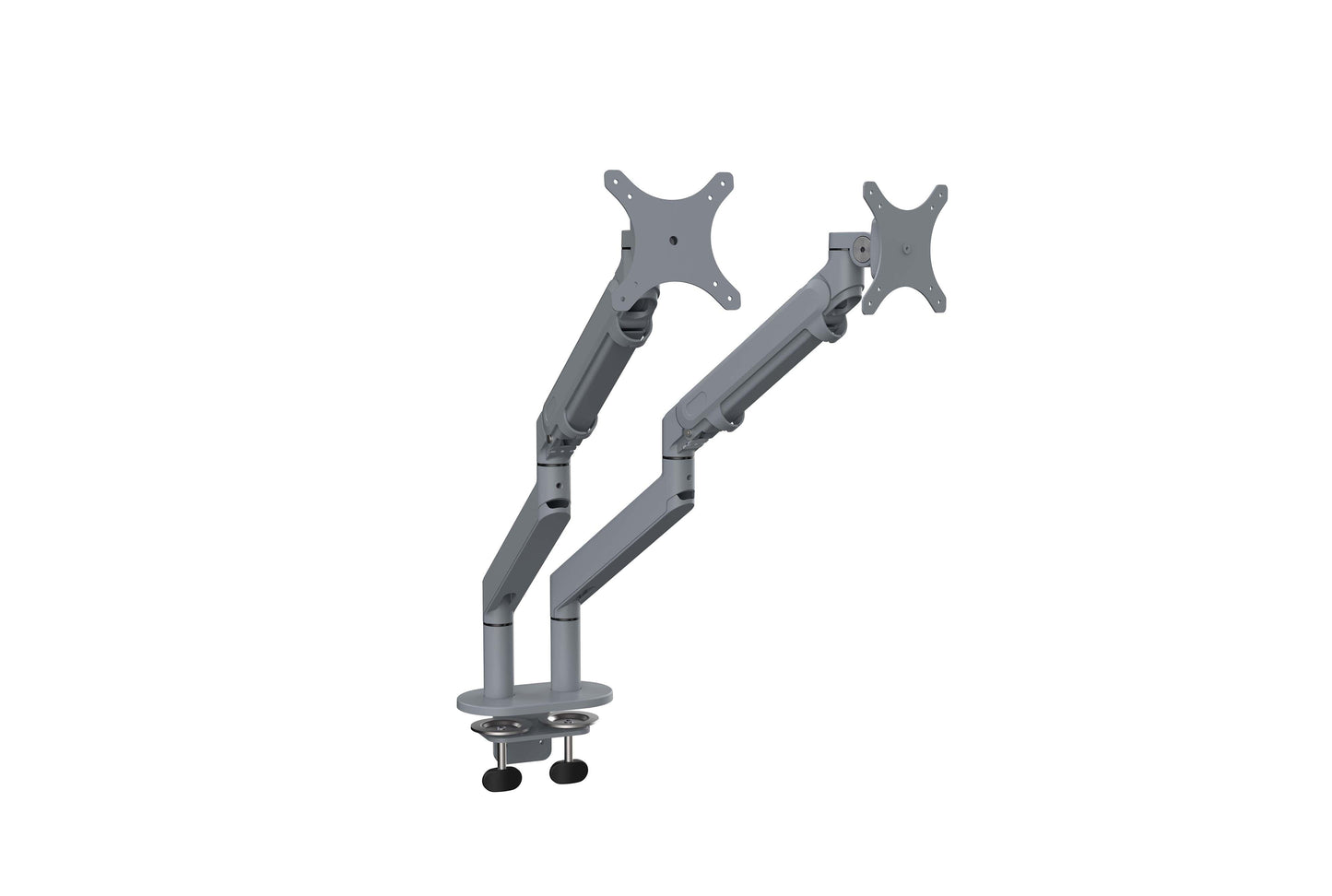 Bras articulé double pour écran